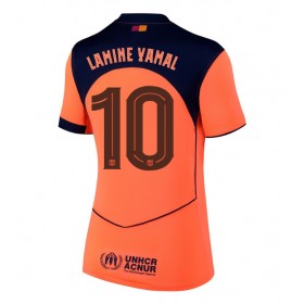 Barcelona Lamine Yamal #10 Tredje skjorte til dame 2025-26 Kortermet